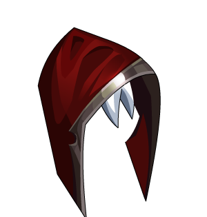 Scarlet Flame Sorcerer's Hood