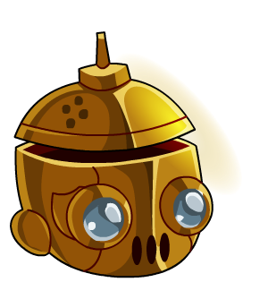 Battle Gems Metal Bobble Helm
