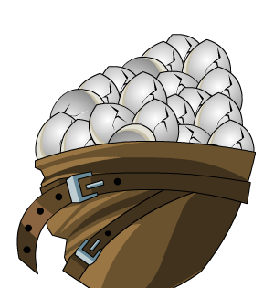 Backpack of Eggs