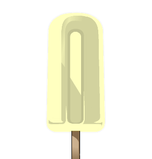 Pina Colada Ice Pop