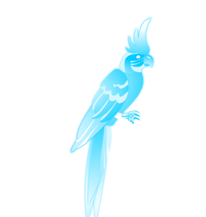 Arcane Parrot Cape