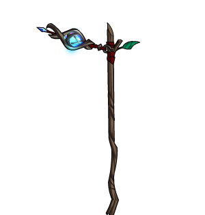 Scarlet Flame Sorcerer's Wand