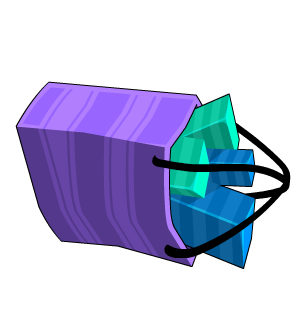 Enchanted Frostval Shopping Bag