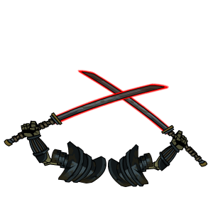 Ancient Shogun Back Arms