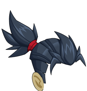 Ruby Kitsune Duelist Hair