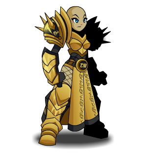 Golden Beta Berserker Armor male