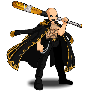 Gold Outlaw Yakuza Mafia male