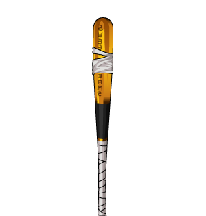 Gold Outlaw Yakuza Bat