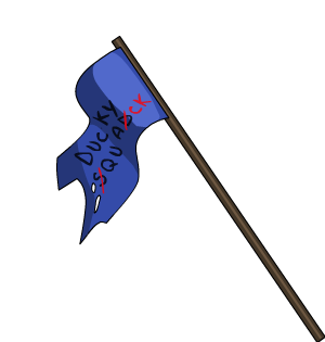 Ducky Back Flag