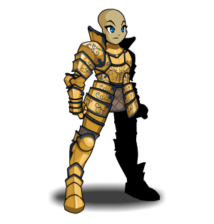 Gilded Knight Armor male