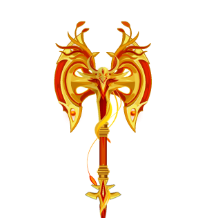 Golden Firebird's Poleaxe