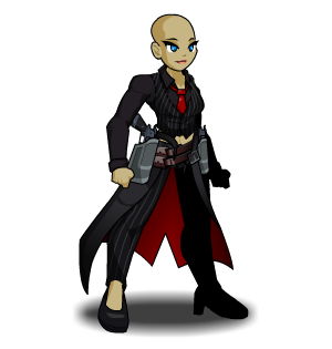 Empowered Alpha Duelist Half Coat male
